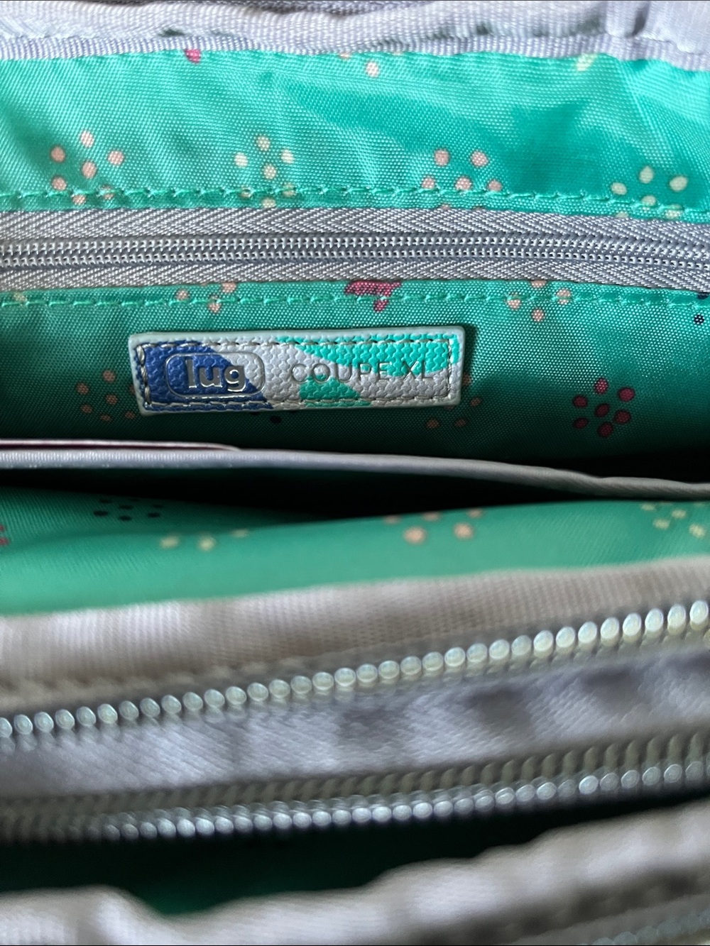 LUG - Coupe XL Matte Luxe VL Convertible Crossbody Bag in Wildflower Multi - Picture 11 of 13